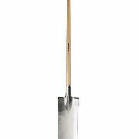 SPITSPADE MET T-STEEL 380 X 160