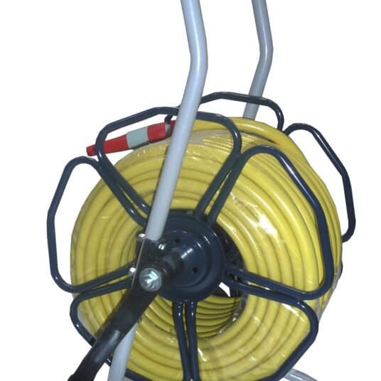 HASPEL DP METAAL GEMONTEERD MET SLANG 50M 3/4