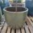 GLAZUUR HOGE RONDE POT COPPER BLUE