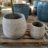 ELEGANT AFGERONDE POT RUSTIC EARTH